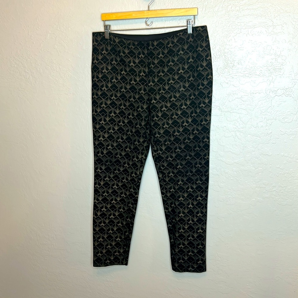 Alfani Black/Gold Women’s Trousers